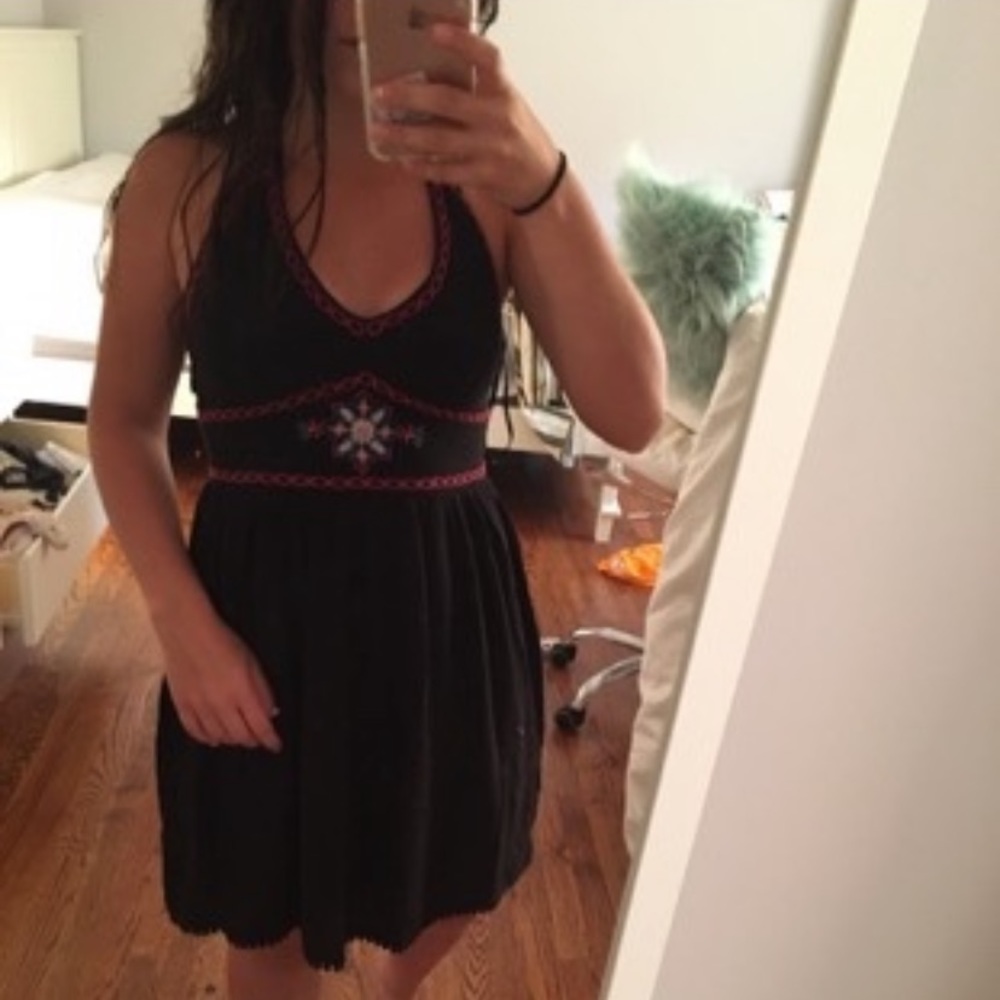 Hollister black dress